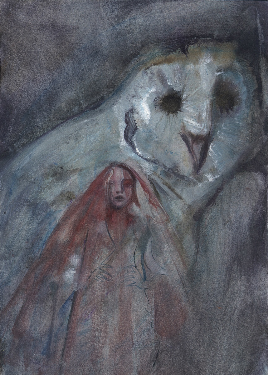 Katherine Tulloh - K611, The Owl and Her Daughter, 2015 · © Copyright 2024