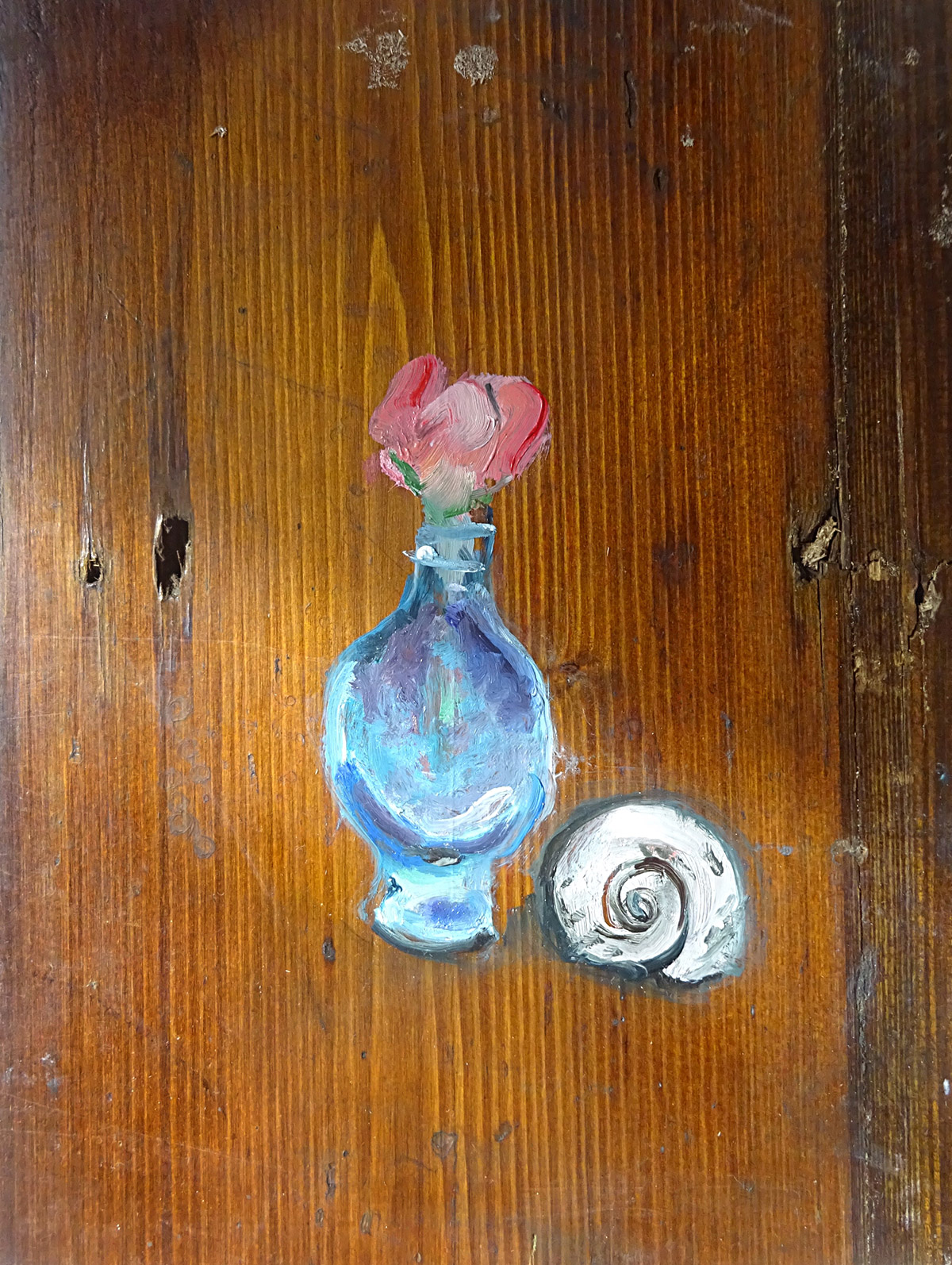 Katherine Tulloh - K910, Souvenir (rosebud, snail), 2019 · © Copyright 2024